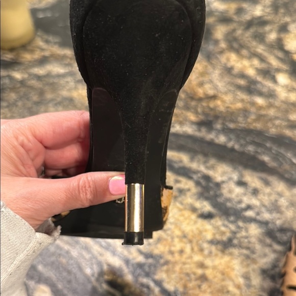 Jennifer Lopez Leopard Cheetah Print Ankle Strap Heels size 6.5 Brand New - Picture 4 of 5